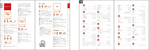 中身の見開き：汚れおとし大事典